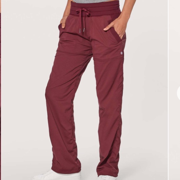 NEW • Lululemon • Dance Studio Pant Wine Berry 6 - Picture 2 of 7
